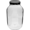 4L purkki mustalla kannella ø 100  - 1 