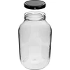 4L purkki mustalla kannella ø 100 - 2 