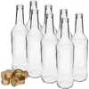 500 ml suora vodkapullo kierrekorkilla - 8 kpl - 3 