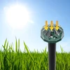 Aurinkokäyttöinen myyränkarkotin LED-lampulla - 10 