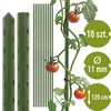 Bioogród-puutarhakepit – päällystetty teräs, 1,2 m, fi 11 mm, 10 kpl - 12 