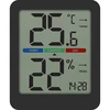 Elektroninen huonelämpömittari, musta - 2 