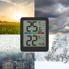 Elektroninen huonelämpömittari, musta - 11 