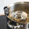 Elektroninen keittiötermometri (-50°C - +300°C) kotelolla, musta - 3 