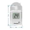 Elektroninen lämpömittari imukupilla (-20°C - +50°C) - 3 