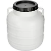 Fermentointitynnyri 30 l – valkoinen, kahvoilla - 12 