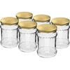 Fisz-karhennettu purkki 500ml - kultaisella kierrekannella fi 82/6, 6 kpl.  - 1 