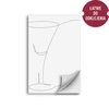 Itsekiinnittyvät etiketit 60 x 90 mm pulloihin, liköörille, alkoholille, vodkalle - 20 kpl - 2 