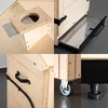 Kehyksetön savustin dragON PLYWOOD NATURE Wi-Fi-ohjaimella, 200L - 6 