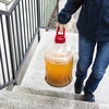 Kevyt, särkymätön viinipallo kahvalla, 20 L - 15 