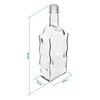 Klasztorna-pullo 500 ml, kierrekorkilla, valkoinen - 6 kpl - 4 