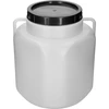 Neliönmuotoinen astia 40 L, valkoinen, kahvallinen, Sterk - 9 