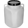 Neliönmuotoinen astia 50 L, valkoinen, kahvallinen 50 L - 7 