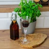 Neliönmuotoinen ilmatiivis pullo 250 ml - 4 