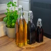 Neliöpullo ilmatiiviillä sulkimella 0,5 L - 4 