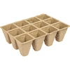Paperiruukut 4 x 4 x 4,5, setti 5 kpl.  - 1 
