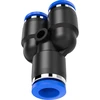 Pistokeliitin 10 mm, tyyppi Y - 1 kpl - 5 