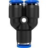Pistokeliitin 10 mm, tyyppi Y - 1 kpl - 4 