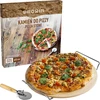 Pizzakivi kahvalla ja veitsellä, kordieriitista, pyöreä 33 cm - 7 