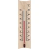 Puinen huonelämpömittari (-20 - +50°C), vaaleanruskea, 15 cm  - 1 