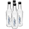 Pullo 0,5 L korkilla ja painatuksella Destylowana - 4 kpl - 2 