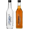 Pullo 0,5 L korkilla ja painatuksella Destylowana - 4 kpl - 3 