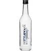 Pullo 0,5 L korkilla ja painatuksella Destylowana - 4 kpl - 5 