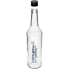 Pullo 0,5 L korkilla ja painatuksella Destylowana - 4 kpl - 6 