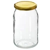 Purkit TO 900 ml kultaisella kannella fi 82/6 - 6 kpl. - 3 