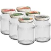 Purkki TO 720 ml värillisellä kannella fi 82/6 - 6 kpl  - 1 
