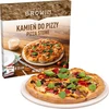 Pyöreä pizzakivi, valmistettu kordieriitista, halkaisija 33 cm - 6 