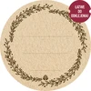 Pyöreät tarrat fi 66,5mm kansille/purkeille - 20kpl - 9 