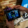 RCC, DCF sääasema – elektroninen, taustavalaistu, langaton, anturi, musta - 14 