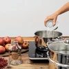 Ruostumaton teräsmehuprässi 8 L - 12 