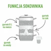 Ruostumaton teräsmehuprässi 8 L - 5 