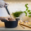 Ruostumattomasta teräksestä valmistettu injektioruisku 60 ml + 2 neulaa - 14 