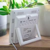 Sääasema – elektroninen, taustavalaistu, anturi, valkoinen - 11 