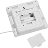Sääasema – elektroninen, taustavalaistu, anturi, valkoinen - 4 