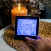 Sääasema RCC, DCF – elektroninen, langaton, taustavalaistu anturi, musta - 10 
