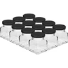 Sarja 12 x 120ml purkki + 30 etikettiä mausteiden merkitsemiseen - 2 