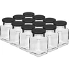 Sarja 12 x 150 ml purkki + 30 etikettiä mausteiden merkitsemiseen - 2 
