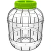Särkymätön, monikäyttöinen purkki, 5 L  - 1 