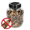Särkymätön, monikäyttöinen purkki mustalla kannella, 3L - 2 