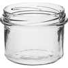 Suora purkki 235 ml (fi82) mustalla kierrekannella 6 kpl - 4 