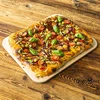 Suorakulmainen pizzakivi, valmistettu kordieriitista, - 38 x 30,5 cm - 12 
