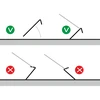 Suorat telttakiilat - 10 kpl - 5 