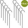 Taivutetut teltan tapit - 10 kpl. - 2 