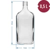 Taskumattipullo 500 ml kierrekorkilla, 6 kpl - 11 