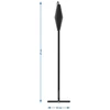 Tulisijasetti ø 58 cm ja hiilihanko-kahva padalle tai valurautakattilan kannelle - 9 
