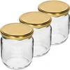 Twist-off-purkki 425ml painatuksella 'Home Made' ja kannella, 3 kpl - 2 